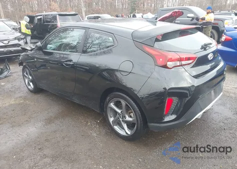 2019 Hyundai Veloster 2.0 from USA, damaged, VIN KMHTG6AF5KU003014